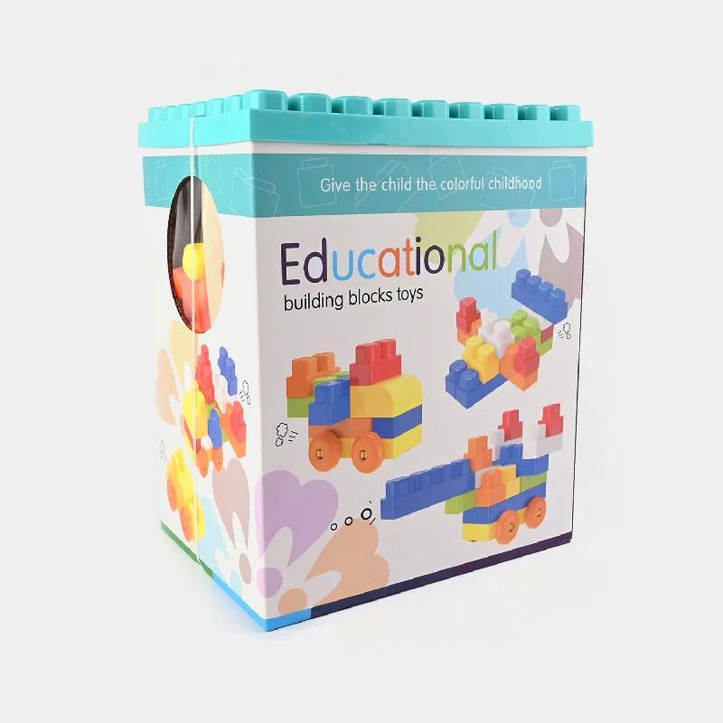 KIDS EDUCATIONAL BUILDING BLOCKS SET