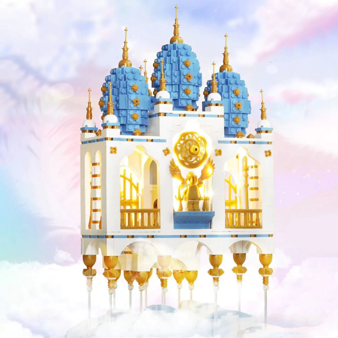 Light Up Royal Floating Palace Building Block Set