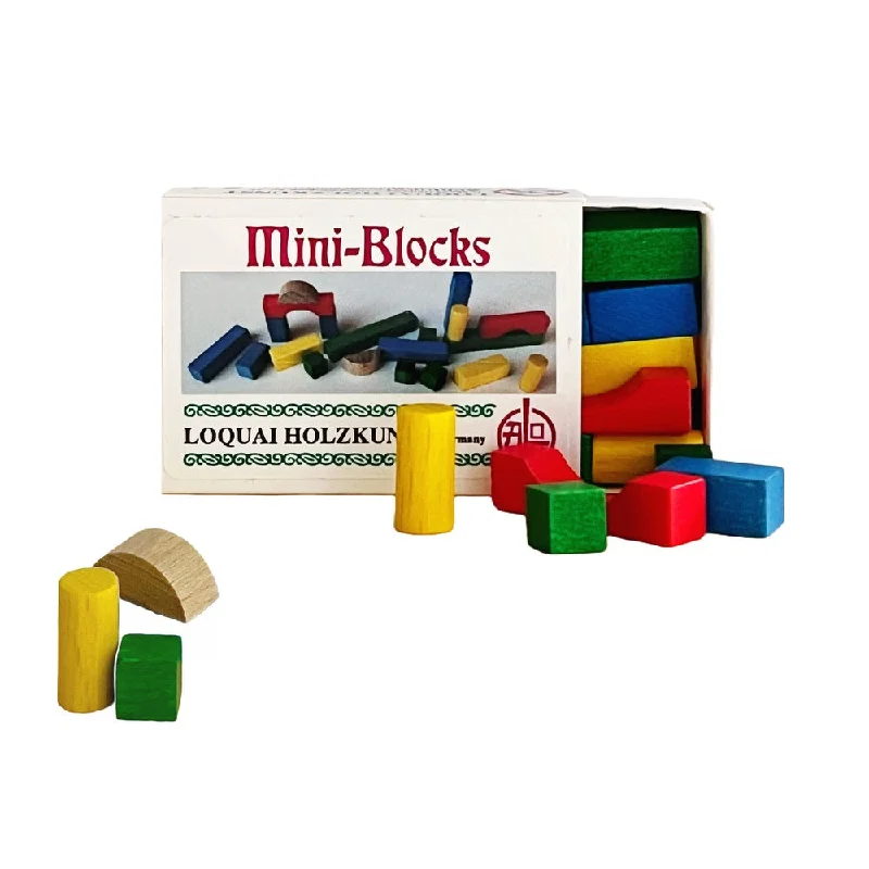 Loquai Holzkunst Mini Matchbox · Blocks