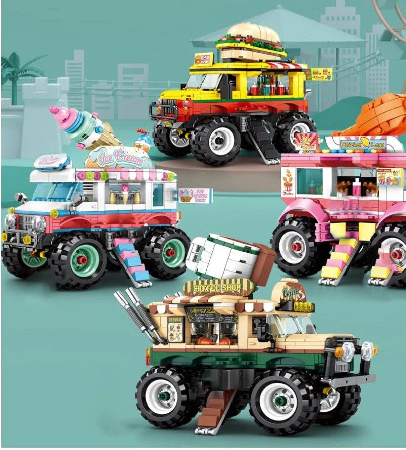 Munching Food Truck Building Sets