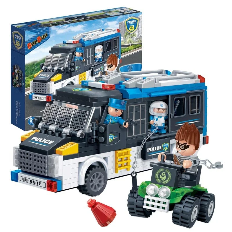 Police Van 325pcs Banbao blocks 7003