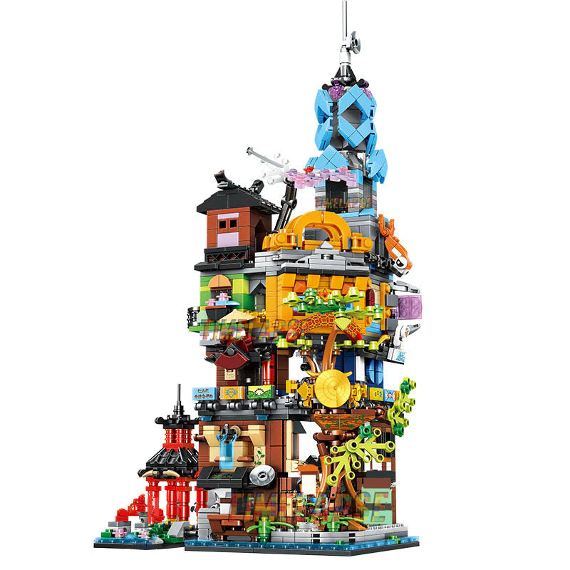 Temple City Garden Japanese Nano Building Set