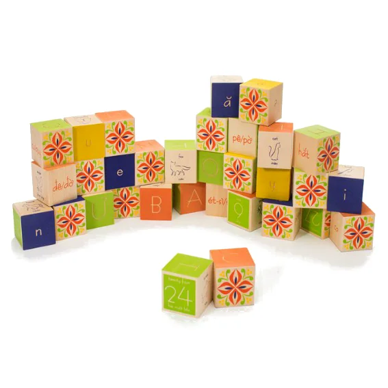 Uncle Goose Vietnamese Alphabet Blocks