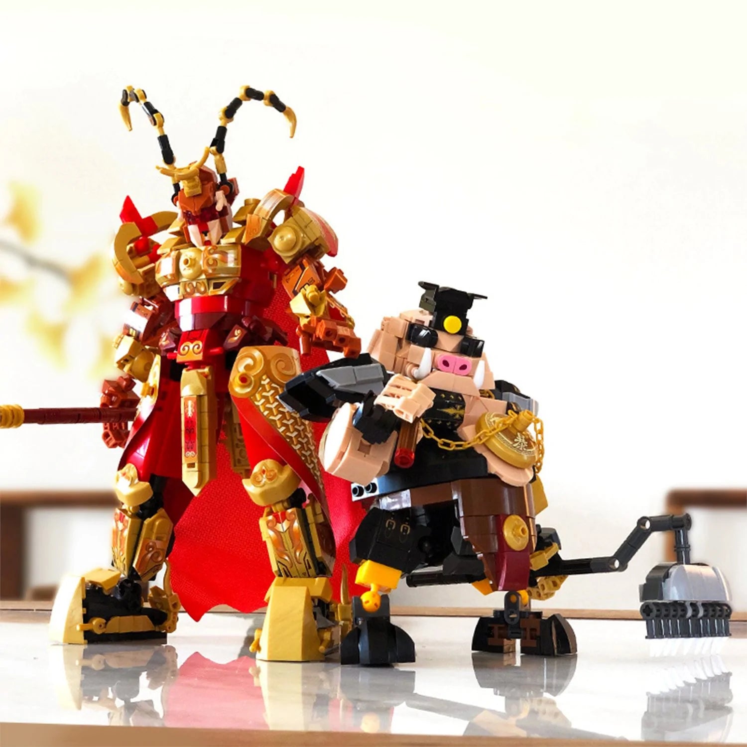 Wukong Monkey Bull Pig Mecha Warriors Building Blocks | NEW