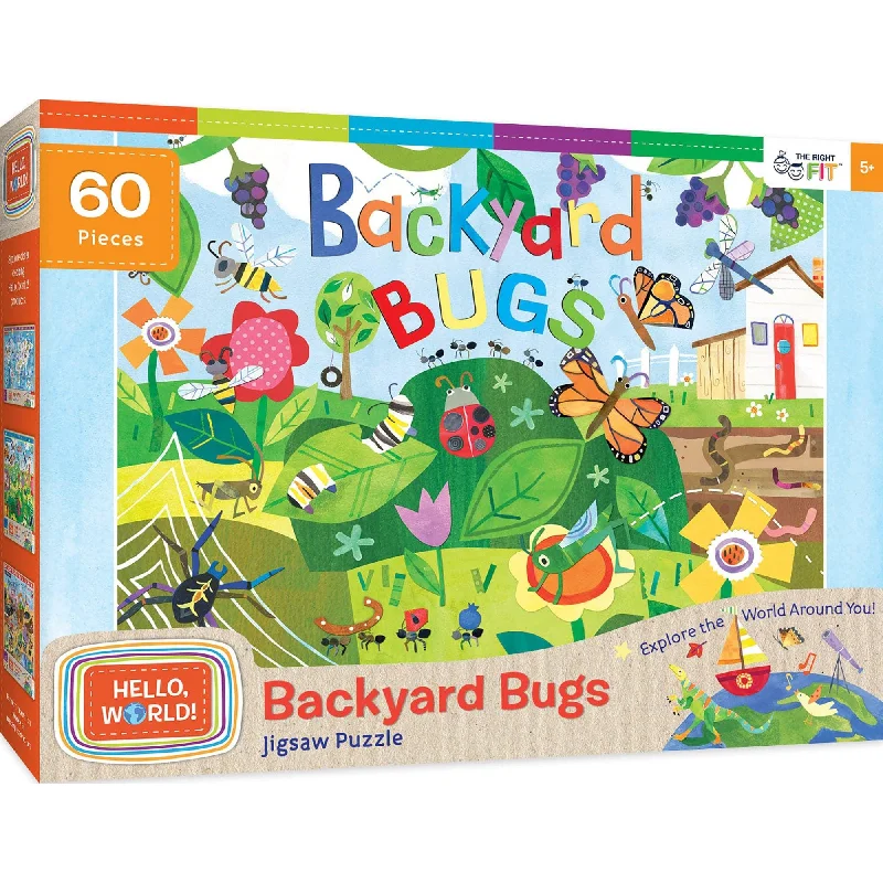 Hello World! - Backyard Bugs - 60pc Puzzle