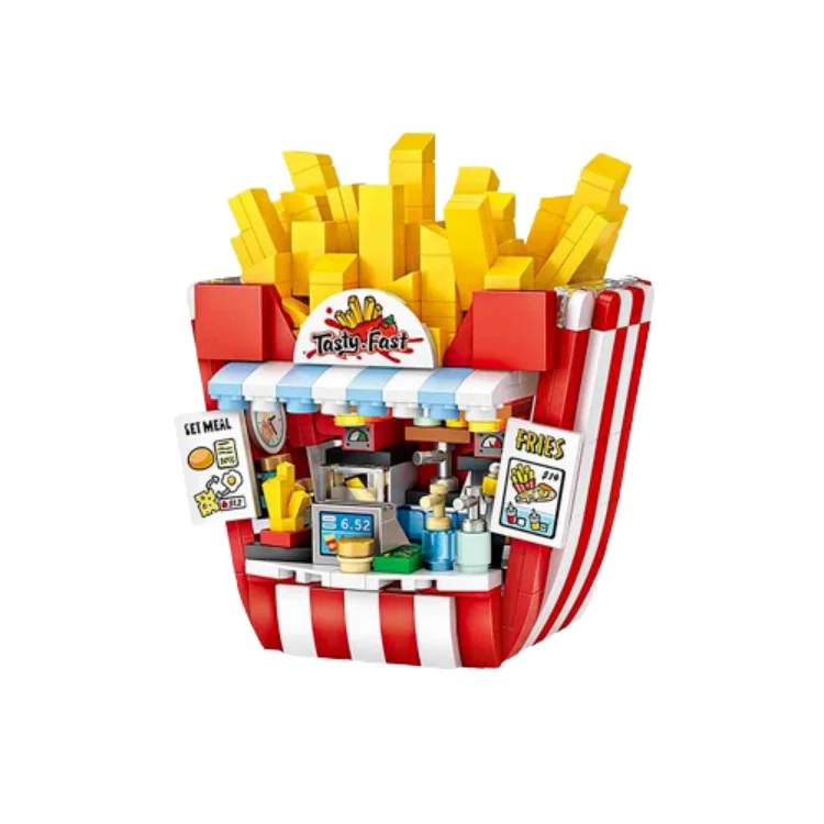 Amusement Park Blocks | French Fries Shop