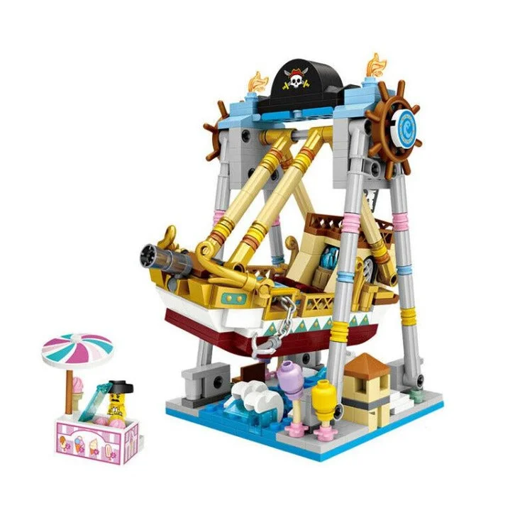 Amusement Park Blocks | Pirate Boat