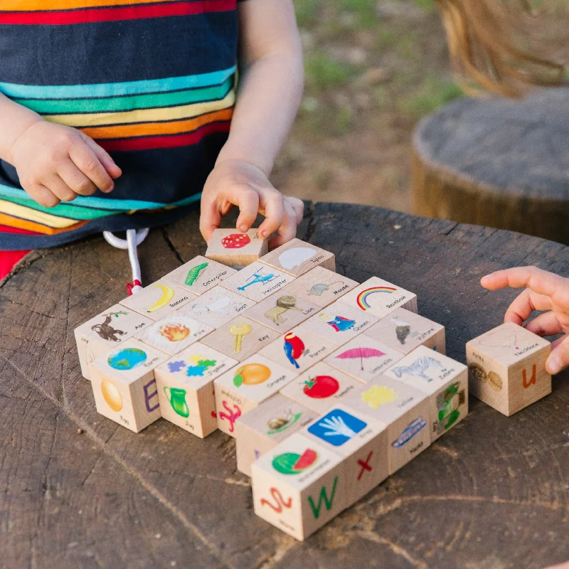 Freckled Frog ABC Blocks