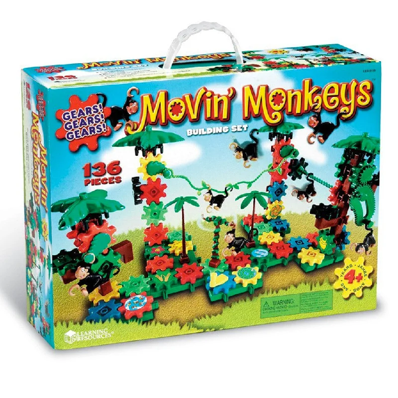 05MF119 - Building Set Gears Movin' Monkeys