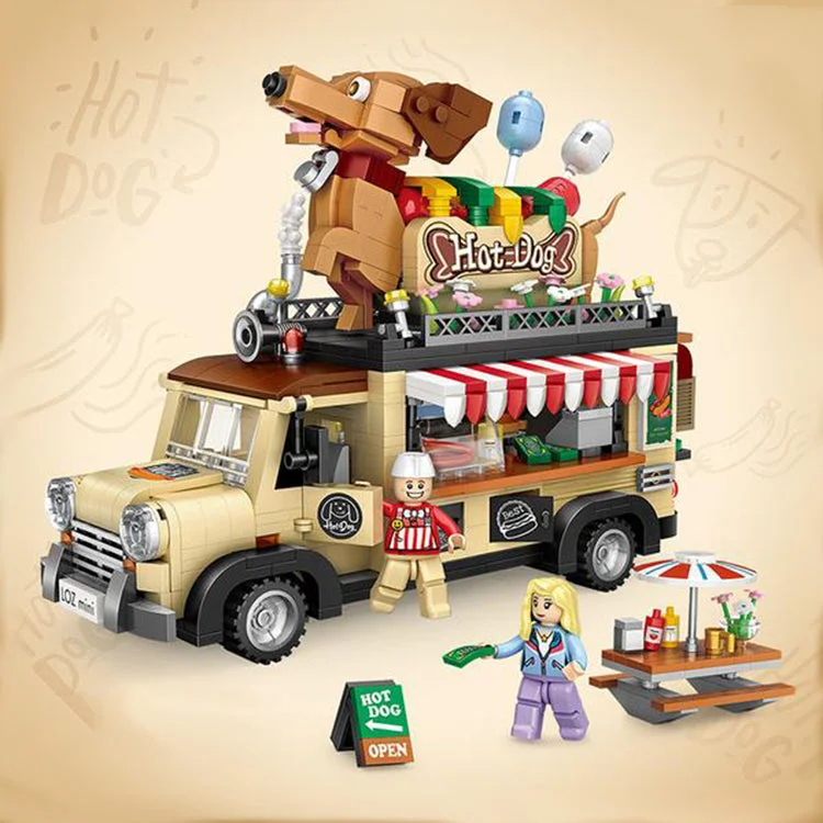 Mini Blocks | Hot Dog Cart