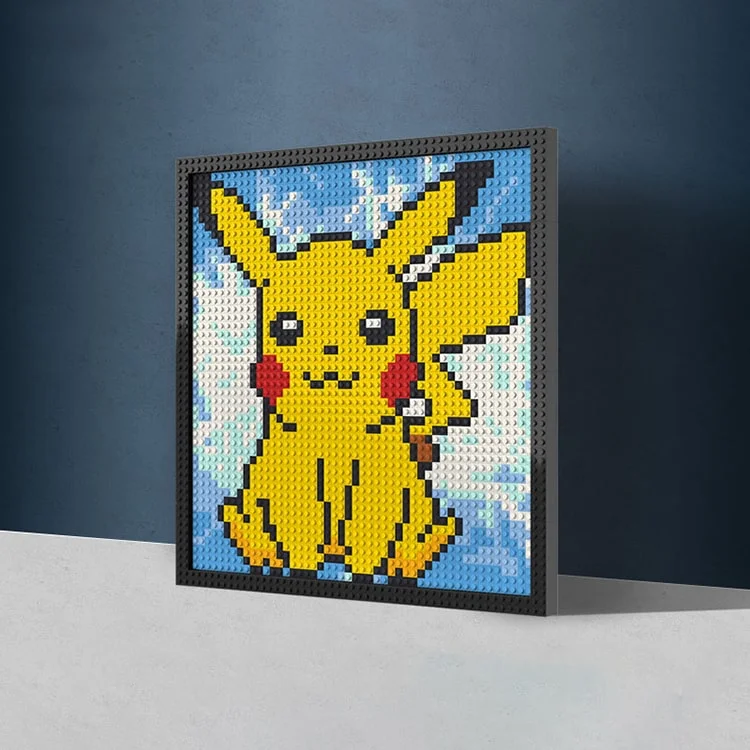 Pixel Art Building Blocks | Pokemon Pikachu