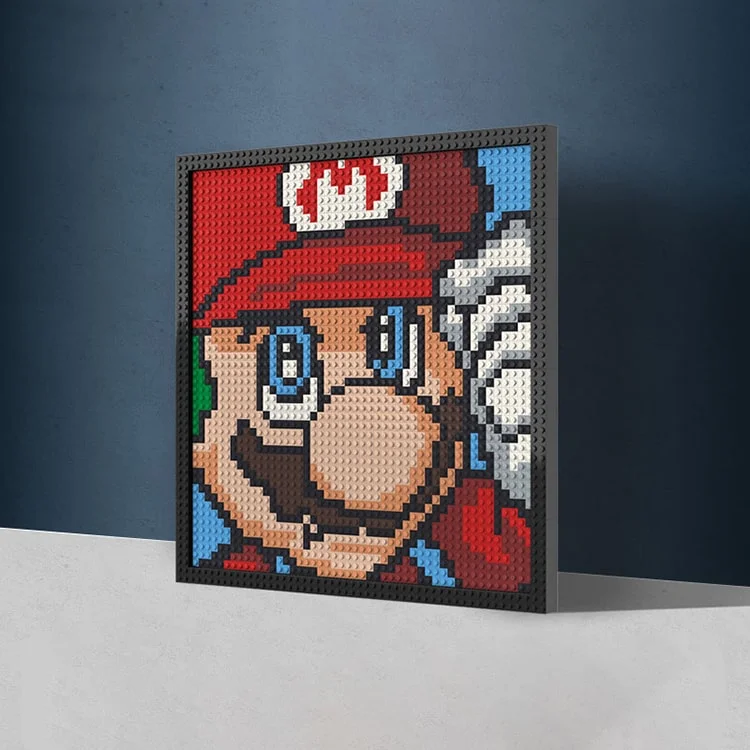 Pixel Art Building Blocks | Super Mario