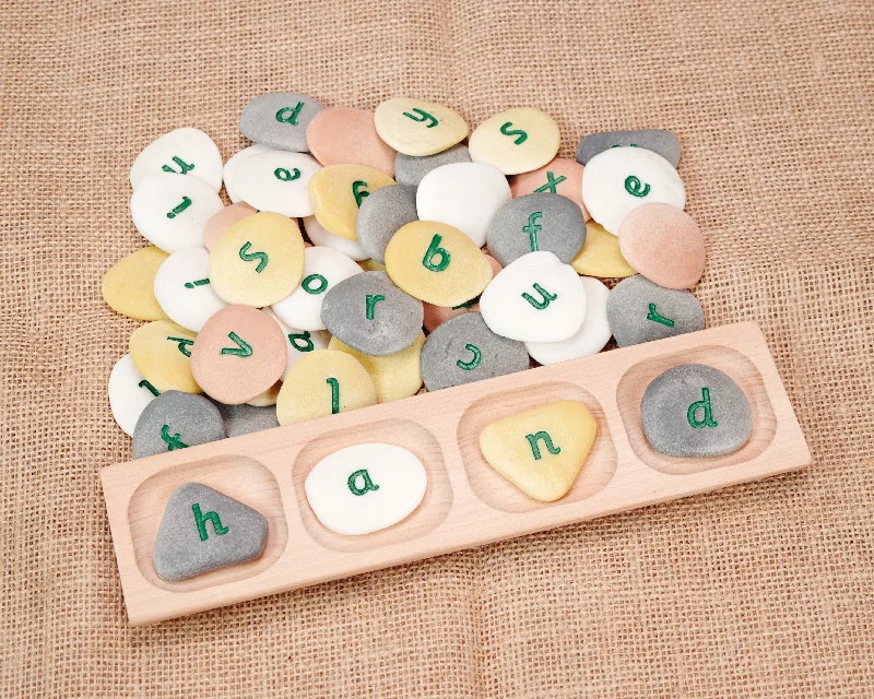 Yellow Door 4 Pebble Word Building Tray