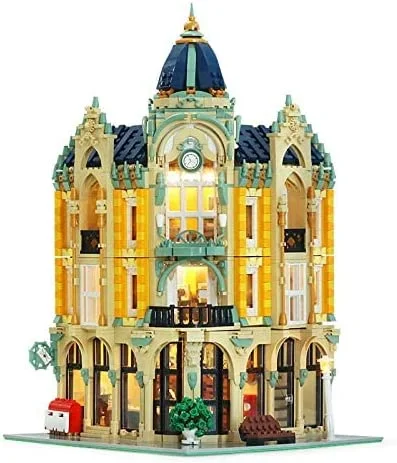 Corner Post Office Street View Creator Modular City Building Blocks Set | General Jim's Toys