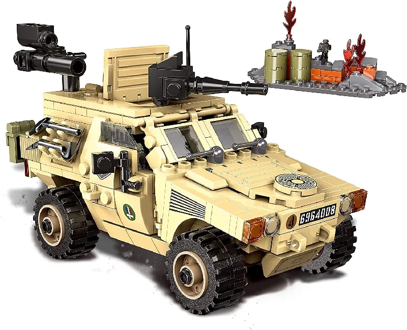 France VBL Armored Vehicle Building Blocks Set