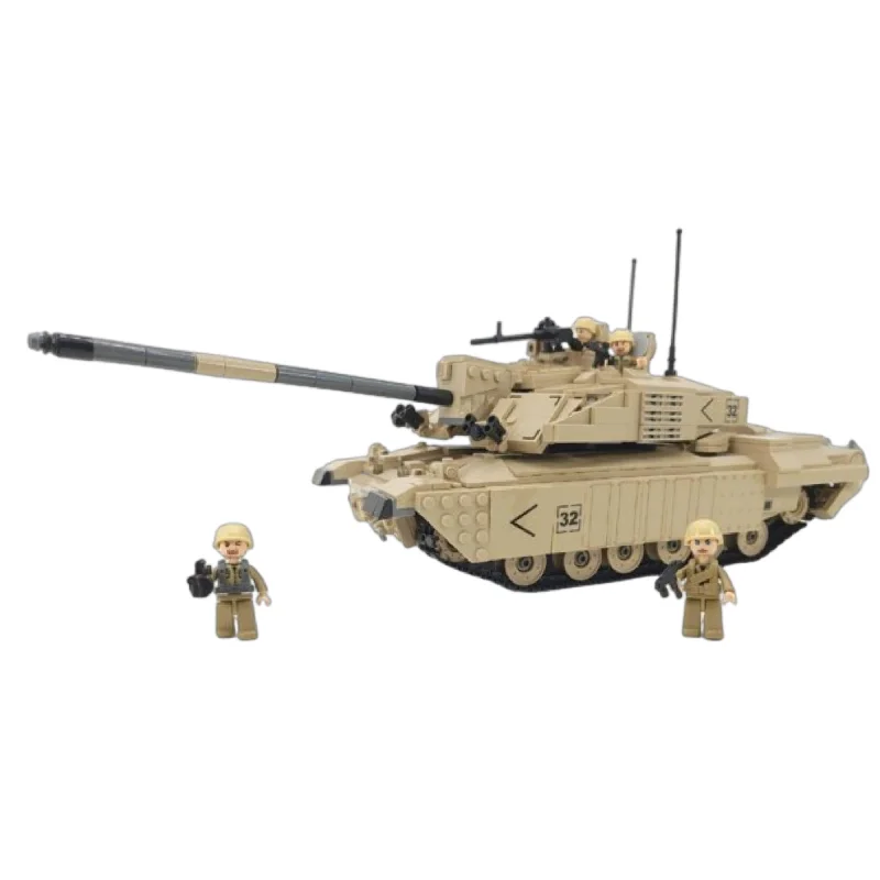 British Challenger II Toy Building Blocks Main Battle Tank