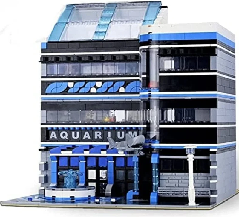 Aquarium Ocean Modular City Building Blocks Set | General Jim’s Toys & Bricks