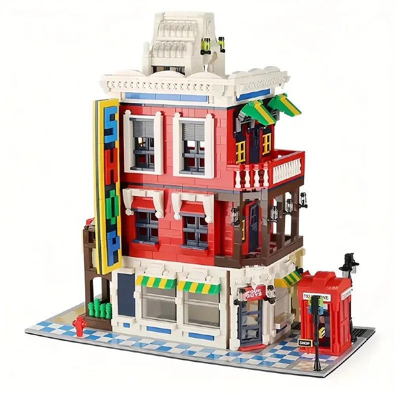 The Corner Store Emporium Modular Building Blocks Set An Urban Architect's Dream Brick Building Kit
 | General Jim's Toys