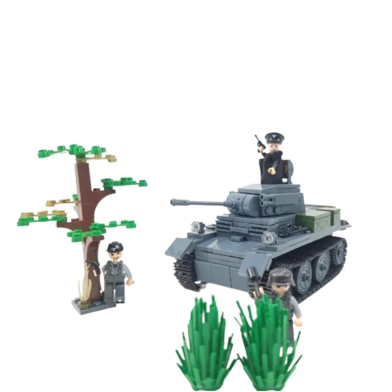 Panzer II AUSF L LUCHS Building Blocks Toy Tank Set