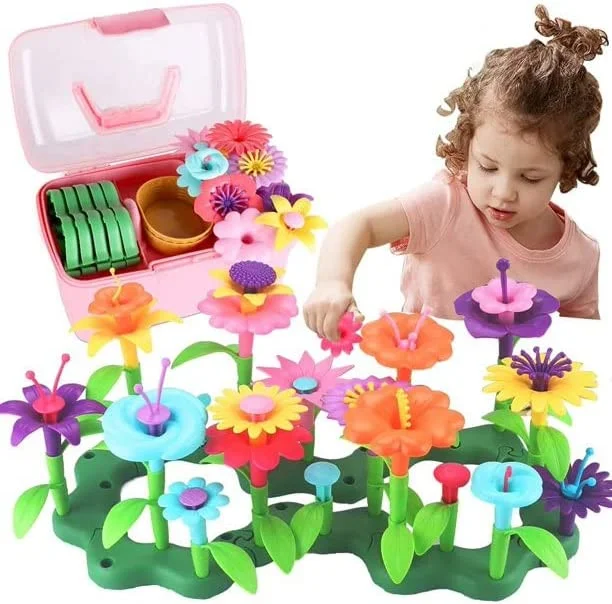 Flower Garden Building Blocks Toy Bricks Set | General Jim's Toys