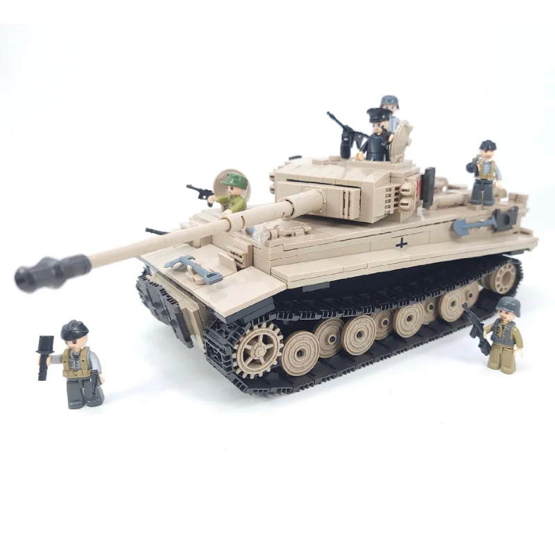 German Tiger Tank 131 Building Blocks Toy Set