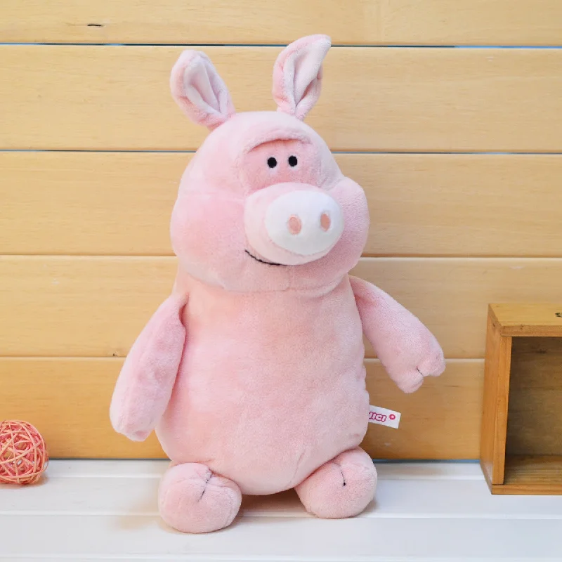 Naughty pig plush toy