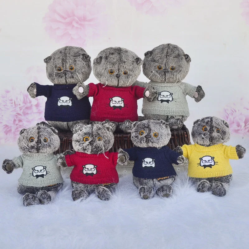 Simulation Cat Plush Toy