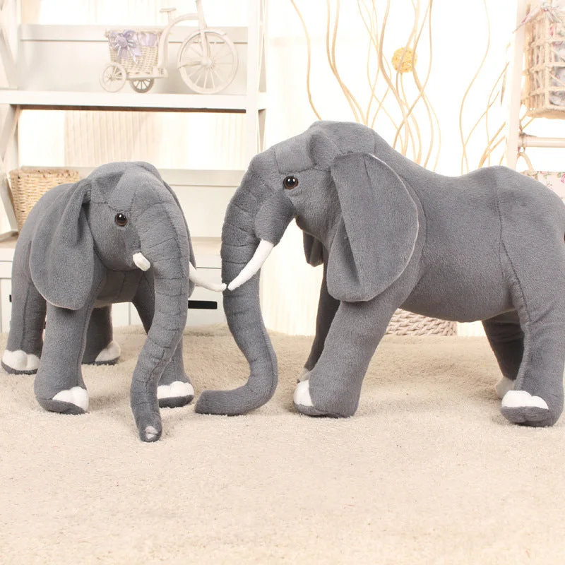 Simulation elephant plush toy