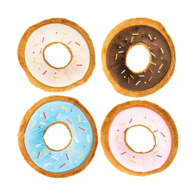 Spot® Plush Tasty Donut 7.5" Assorted Dog Toy SALE