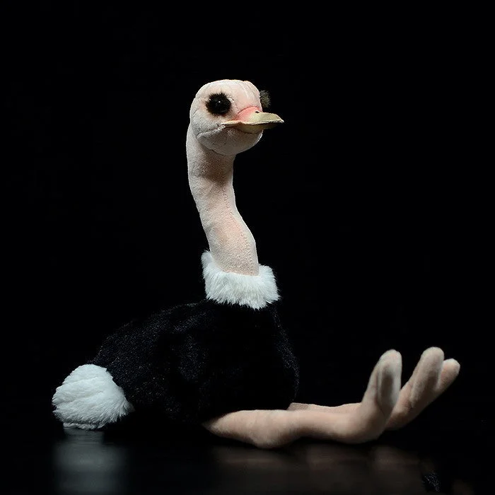 Super Cute Ostrich Plush Toy Doll Cute Simulation African Ostrich Plush Toy