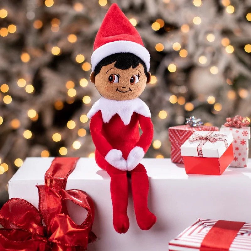 The Elf on the Shelf Plushee Pals Snuggler - Boy - Dark Tone 12"