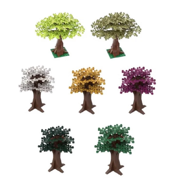 Tree Building Blocks Decorations