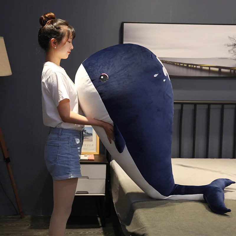 Whale doll plush toy