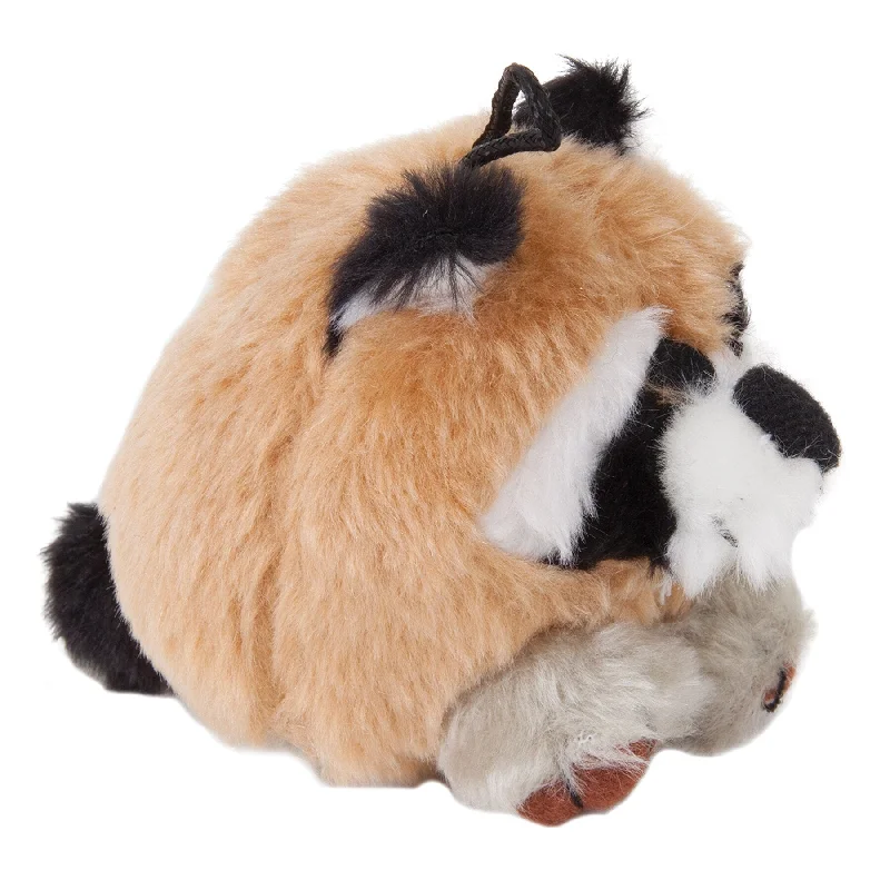 Zoobilee Raccoon Squatters Plush Dog Toy