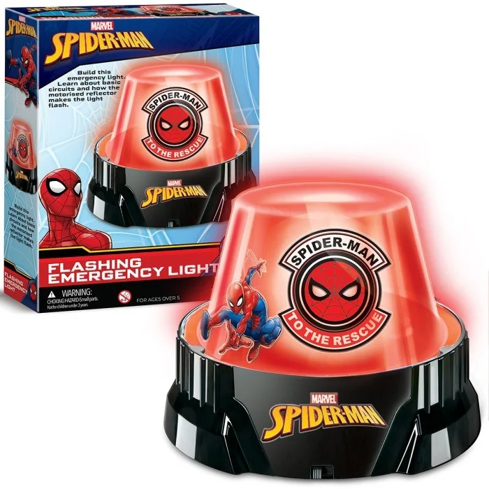 4M Disney Marvel Spider-man Flashing Emergency Light