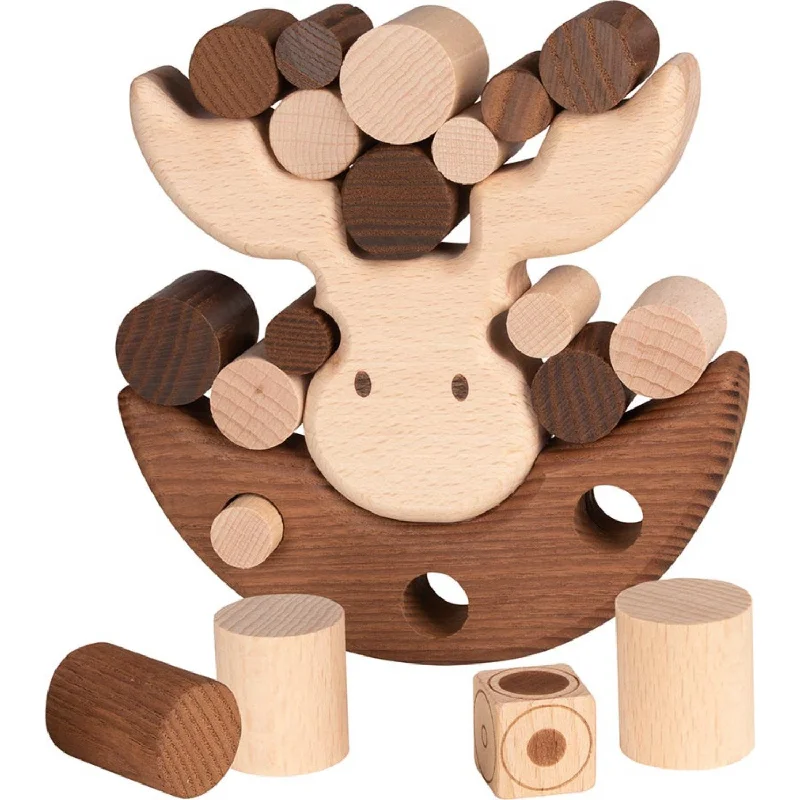 Goki brown Moose Balancing Game Nature