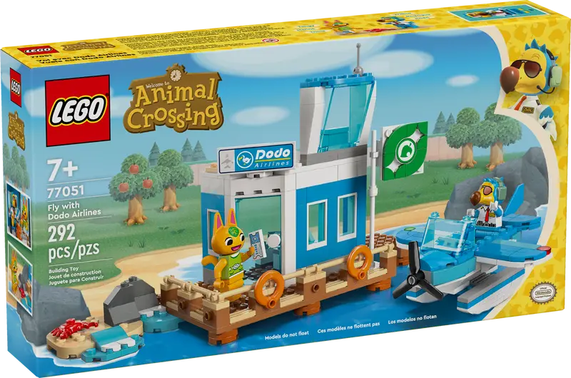 LEGO Animal Crossing Fly with Dodo Airlines