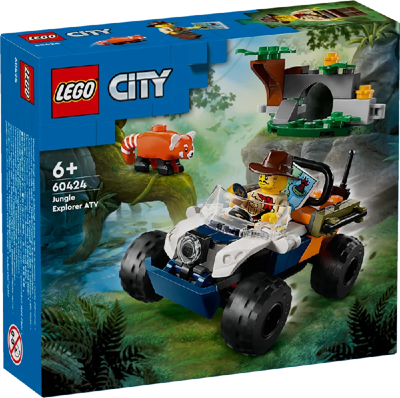 LEGO City Jungle Explorer ATV Red Panda Mission 60424