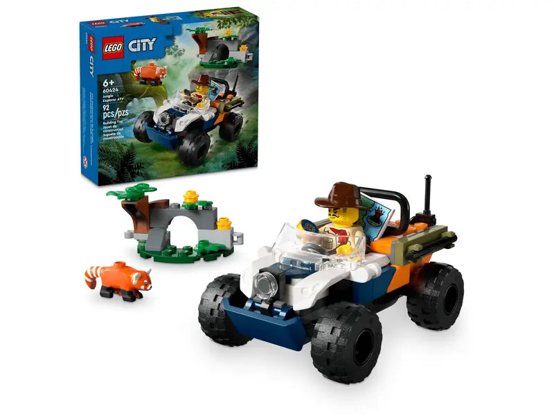 LEGO City Jungle Explorer ATV Red Panda Mission