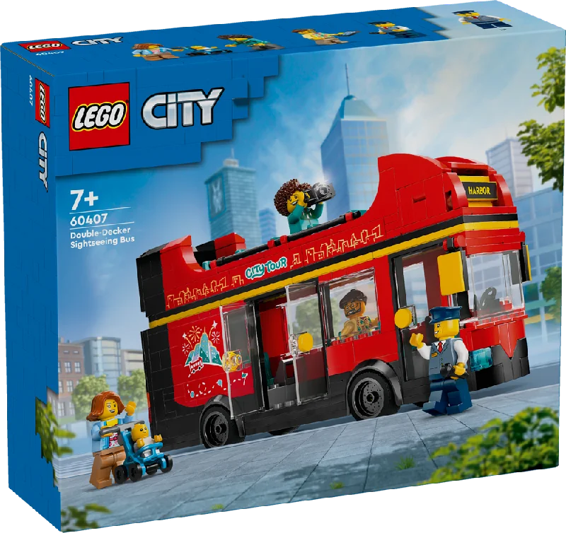 LEGO City Red Double-Decker Sightseeing Bus 60407