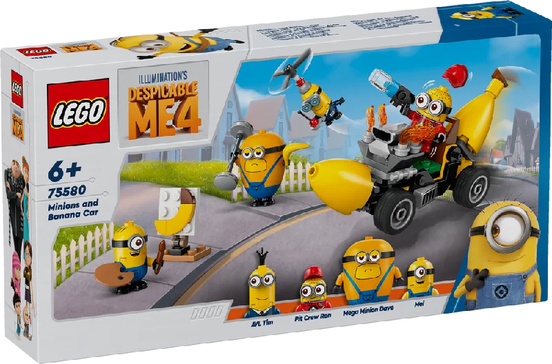 LEGO Despicable Me Minions and Banana Car  Theme  Despicable Me 75580