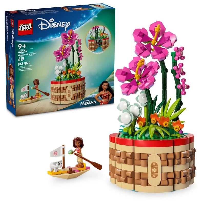 LEGO® Disney™ Moana’s Flowerpot Flower and Mini Doll 43252