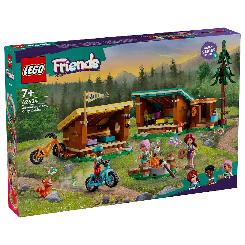 LEGO® Friends Adventure Camp – cozy cabins