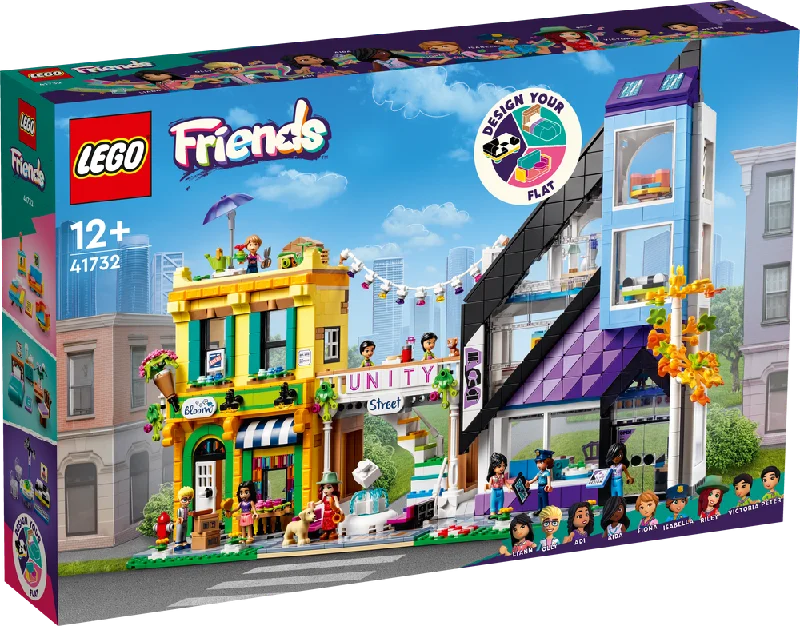 LEGO Friends Downtown Flower and Design Stores 41732