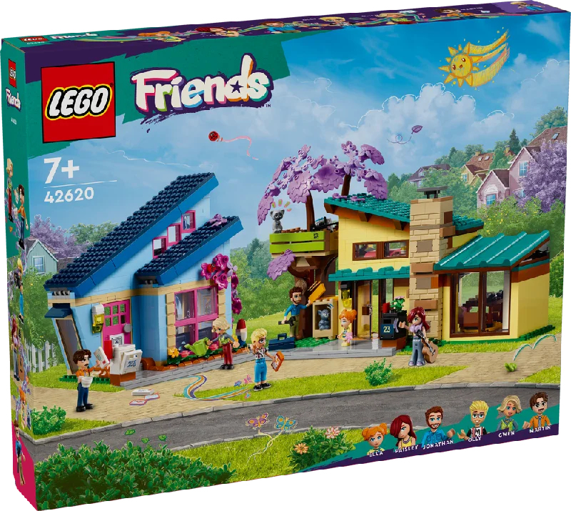 LEGO Friends Olly and Paisley's Family Houses 42620