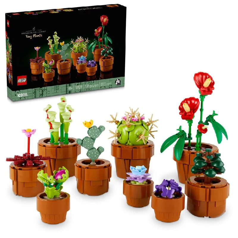 LEGO Icons Botanicals Potted Succulent Plants