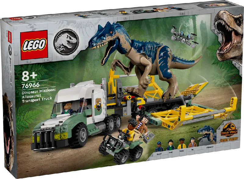 LEGO Jurassic World Dinosaur Missions: Allosaurus Transport Truck 76966