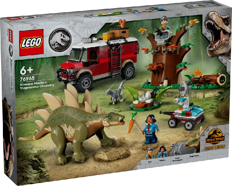 LEGO Jurassic World Dinosaur Missions: Stegosaurus Discovery 76965