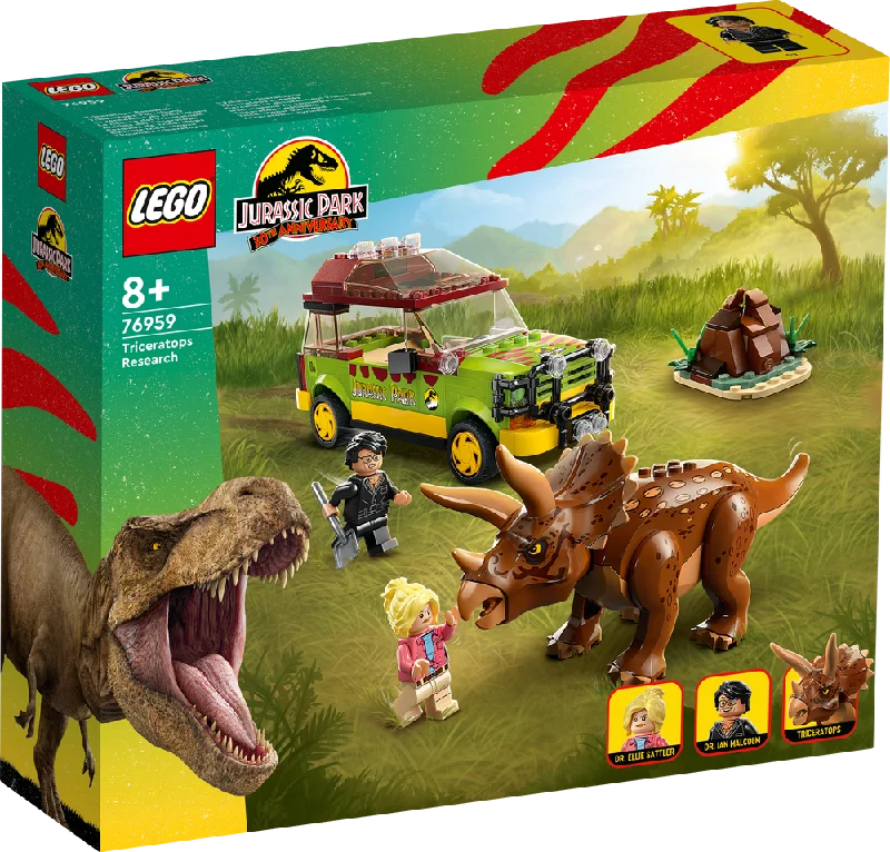 LEGO Jurassic World Triceratops Research 76959