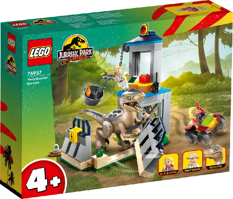 LEGO Jurassic World Velociraptor Escape 76957